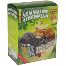 Набор для росписи фигурки из керамики Игрографика с акриловыми красками 