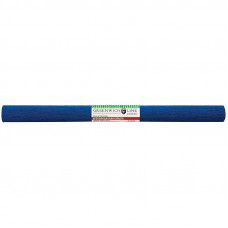 Бумага крепированная Greenwich Line, 50*250см, 32г/м2, темно-синяя, в рулоне