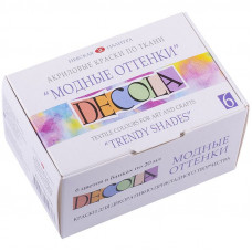 Краски по ткани Decola 