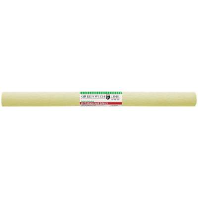 Бумага крепированная Greenwich Line, 50*250см, 32г/м2, шампань, в рулоне