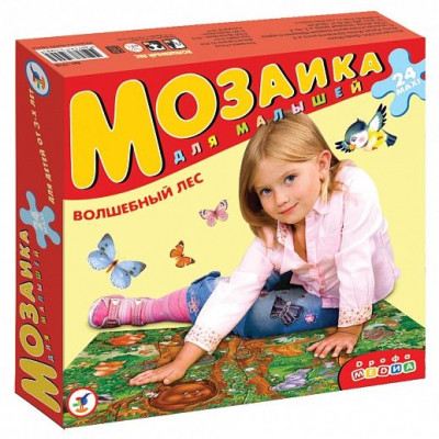 Пазл Мозаика для малышей. Волшебный лес