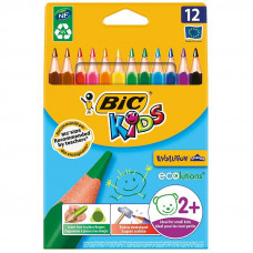 Карандаши цветные пластиковые Bic 