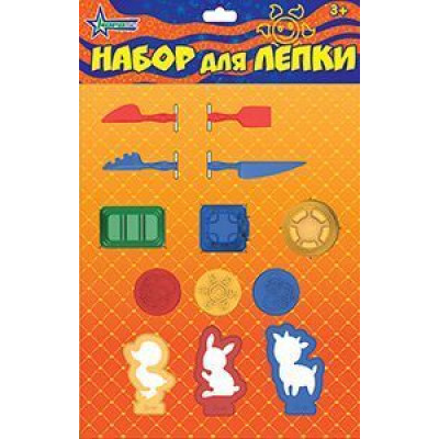 Набор для лепки (11 дет. в пакете)23,5*12,5*12