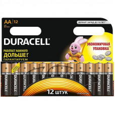 Батарейка Duracell Basic AA (LR06) алкалиновая, 12BL