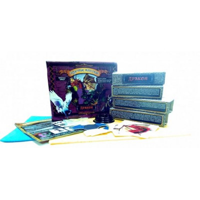 Кристалл набор 7, Сказочные животные, Дракон, (ТМ Ракета) 12*8*8