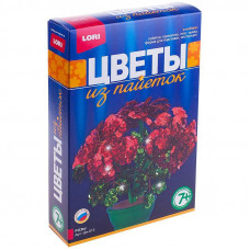 Цветы из пайеток Lori 