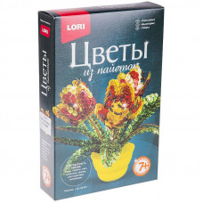 Цветы из пайеток Lori 