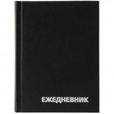Ежедневник недатир., A6, 160л., бумвинил, OfficeSpace, черный