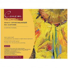 Холст на картоне Сонет, 50*70см, 100% хлопок, среднее зерно