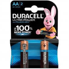 Батарейка Duracell UltraPower AA (LR06) алкалиновая, 2BL