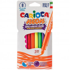 Фломастеры неоновые Carioca 