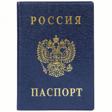 Обложка для паспорта ДПС, ПВХ, тиснение 