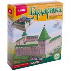 Конструктор из деревянной соломки Lori 