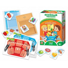Игра настольная «Веселый магазин» 22,3*15*5