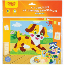 Аппликация из цветных шариков пенопласта Мульти-Пульти 