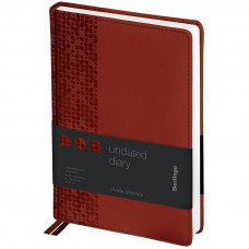 Ежедневник недатир., A5, 160л., кожзам, Berlingo 