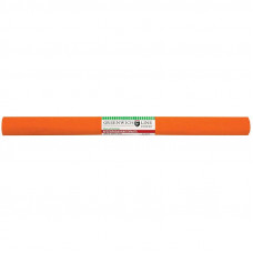 Бумага крепированная Greenwich Line, 50*250см, 32г/м2, оранжевая, в рулоне