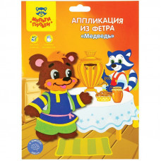 Аппликация из фетра на самоклеящейся основе Мульти-Пульти 