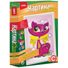 Аппликация-картина из пайеток Lori 
