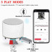 Колонка Mp3 Bluetooth FM с LED-подсветкой, мини