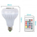Лампа светодиодная LED Music Bulb, со встроенным динамиком