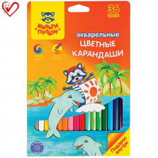Карандаши акварельные Мульти-Пульти 