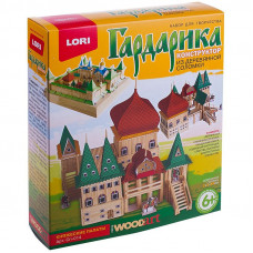 Конструктор из деревянной соломки Lori 