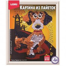 Аппликация-картина из пайеток Lori 