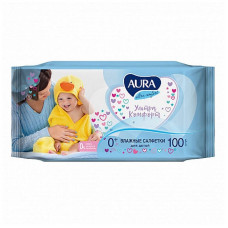 Салфетки влажные Aura 