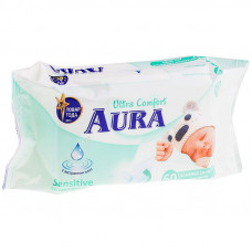 Салфетки влажные Aura 