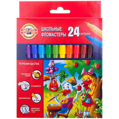 Фломастеры Koh-I-Noor 