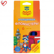 Фломастеры Мульти-Пульти 