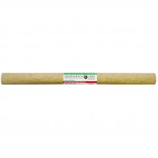 Бумага крепированная Greenwich Line, 50*250см, 22г/м2, золотая, в рулоне