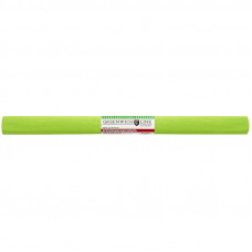 Бумага крепированная Greenwich Line, 50*250см, 32г/м2, зеленое яблоко, в рулоне