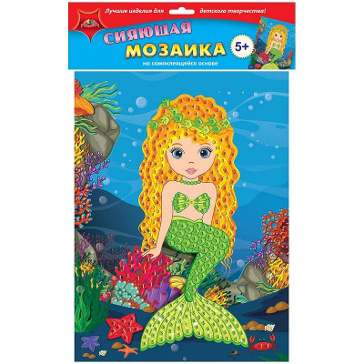 Мозаика сияющая на самоклеящейся основе Апплика 