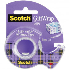 Клейкая лента 19мм*7,5м, Scotch 