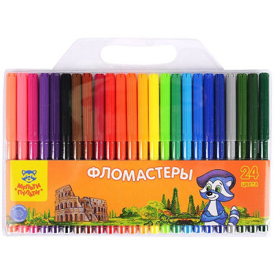 Фломастеры Мульти-Пульти 